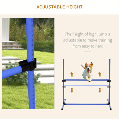 PawHut -ZoomPup 6-in-1 Agility Adventure Set