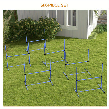 PawHut -ZoomPup 6-in-1 Agility Adventure Set