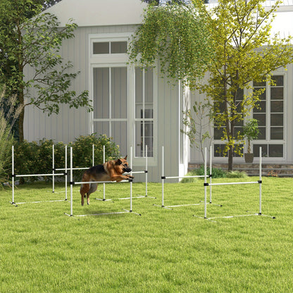 PawHut -ZoomPup 6-in-1 Agility Adventure Set