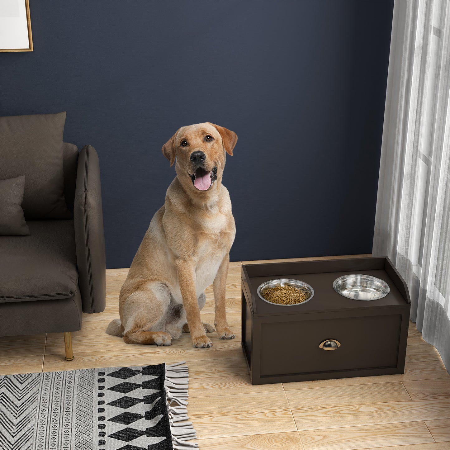 The Bark Bistro Elevated Feeder