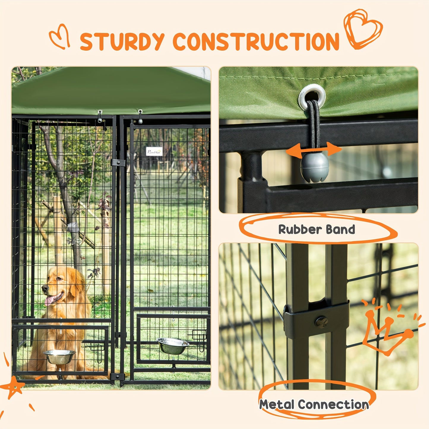 K9 Kastle Elite Outdoor Kennel