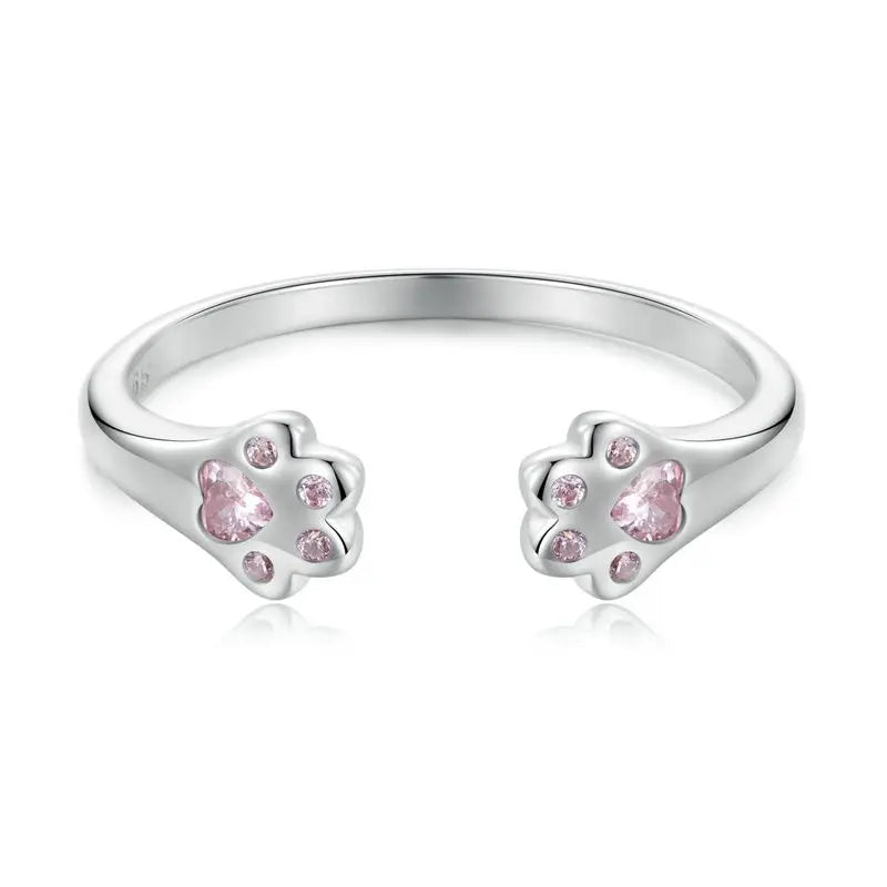 PawPromise 925 Sterling Silver Pet Ring