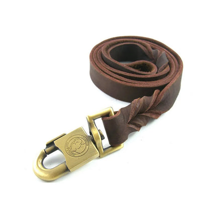PawCommand Luxe Leather Harness/Leash