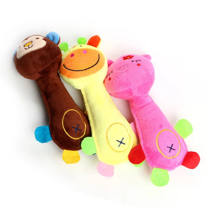 Critter Chompers Small Plush Squeaky Toys