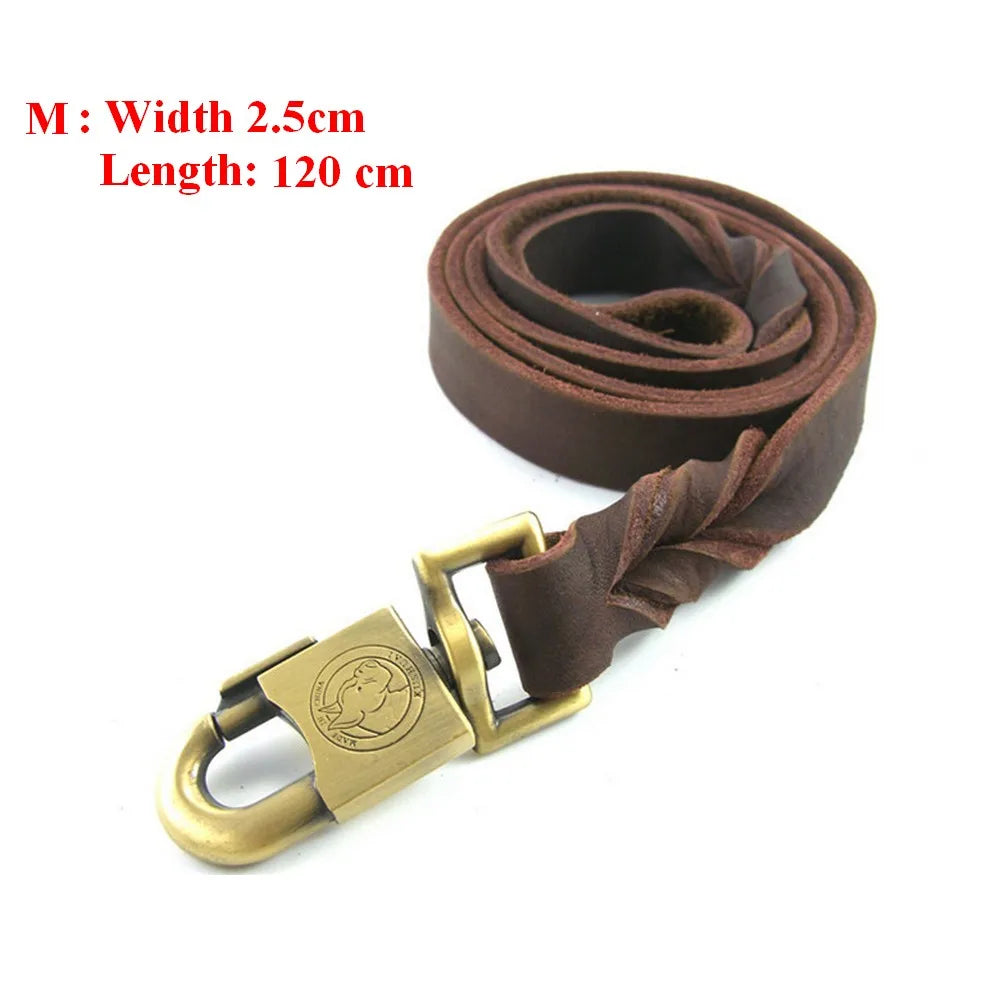 PawCommand Luxe Leather Harness/Leash