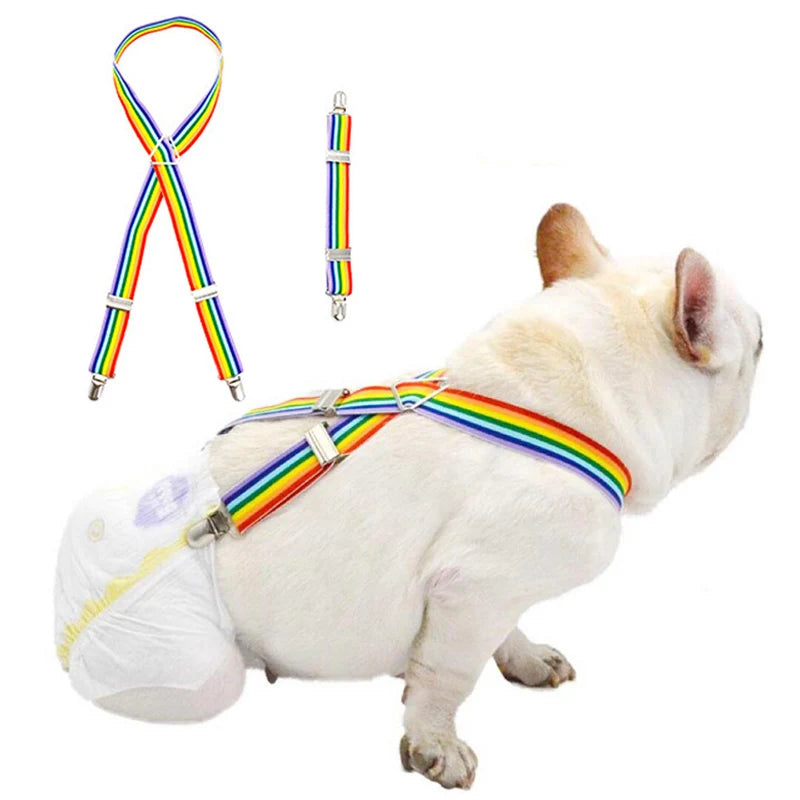PrideStripes Pup Suspenders