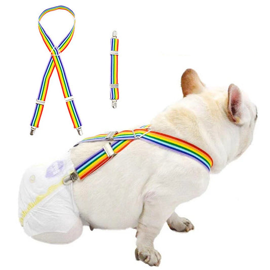 PrideStripes Pup Suspenders