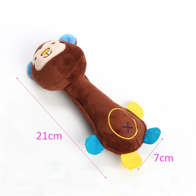 Critter Chompers Small Plush Squeaky Toys