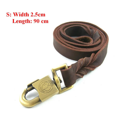 PawCommand Luxe Leather Harness/Leash