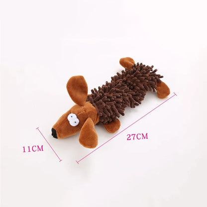 Critter Chompers Small Plush Squeaky Toys
