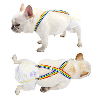 PrideStripes Pup Suspenders