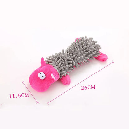 Critter Chompers Small Plush Squeaky Toys