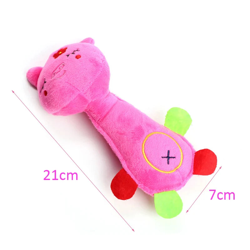 Critter Chompers Small Plush Squeaky Toys