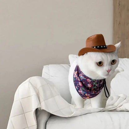 YeePaw Pet Cowboy Hat