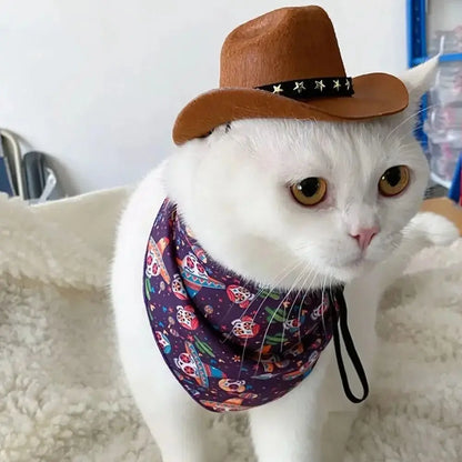 YeePaw Pet Cowboy Hat