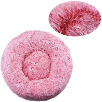 SnuggleNest Luxe Plush Pet Bed