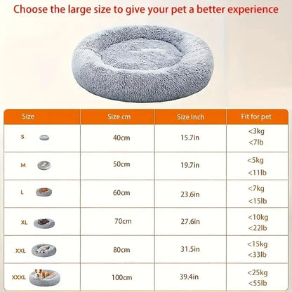 FluffNest Plush Pet Bed