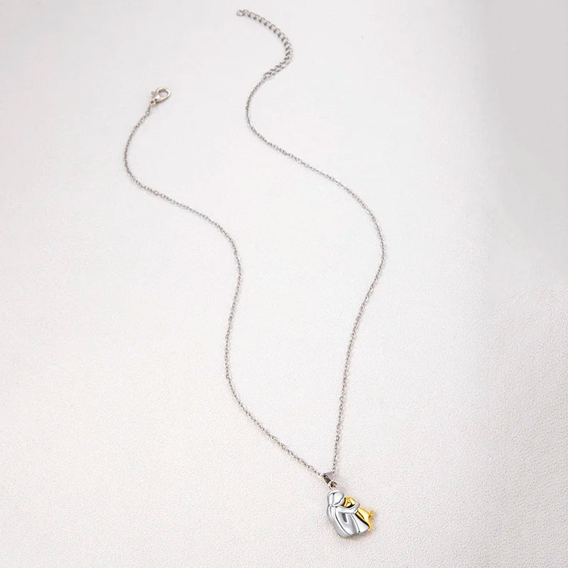 Pawfect Embrace Pendant Necklace