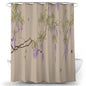 Feathered Florals Shower Curtain