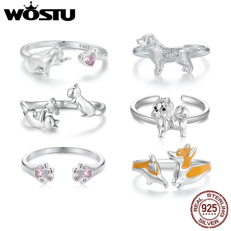 PawPromise 925 Sterling Silver Pet Ring