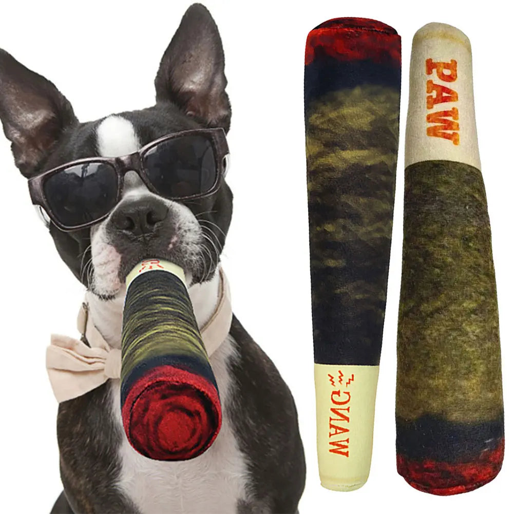 Puff ‘n’ Play Stuffed Dog Toy