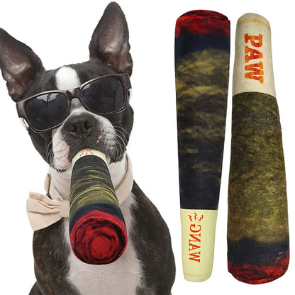 Puff ‘n’ Play Stuffed Dog Toy