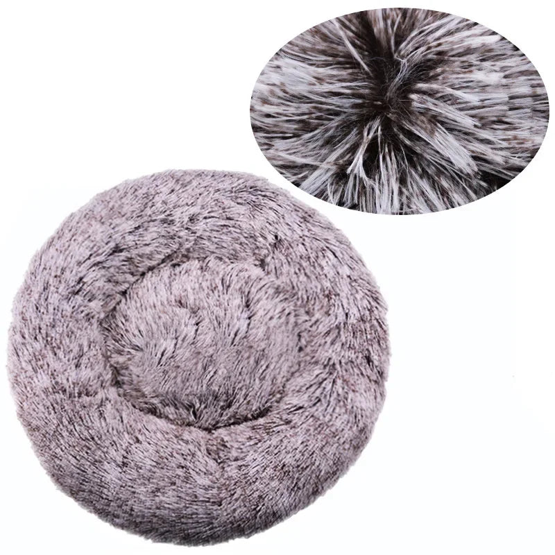 SnuggleNest Luxe Plush Pet Bed