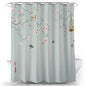Feathered Florals Shower Curtain