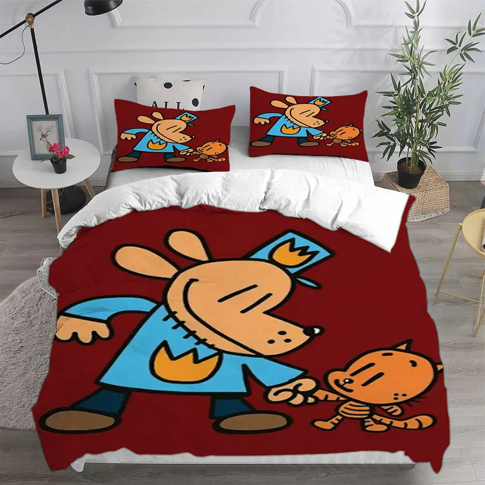 Hero Snooze Squad: Comic-Powered Bedding Set