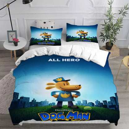 Hero Snooze Squad: Comic-Powered Bedding Set
