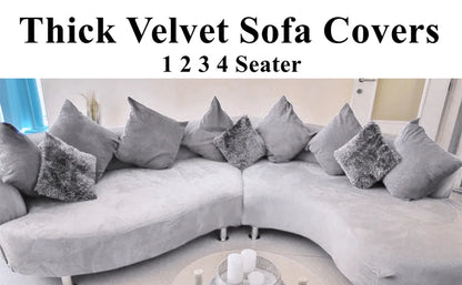 CouchCouture LuxeFit Velvet Slipcovers
