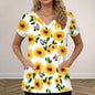 Paw-fessional Prints Scrub Tops