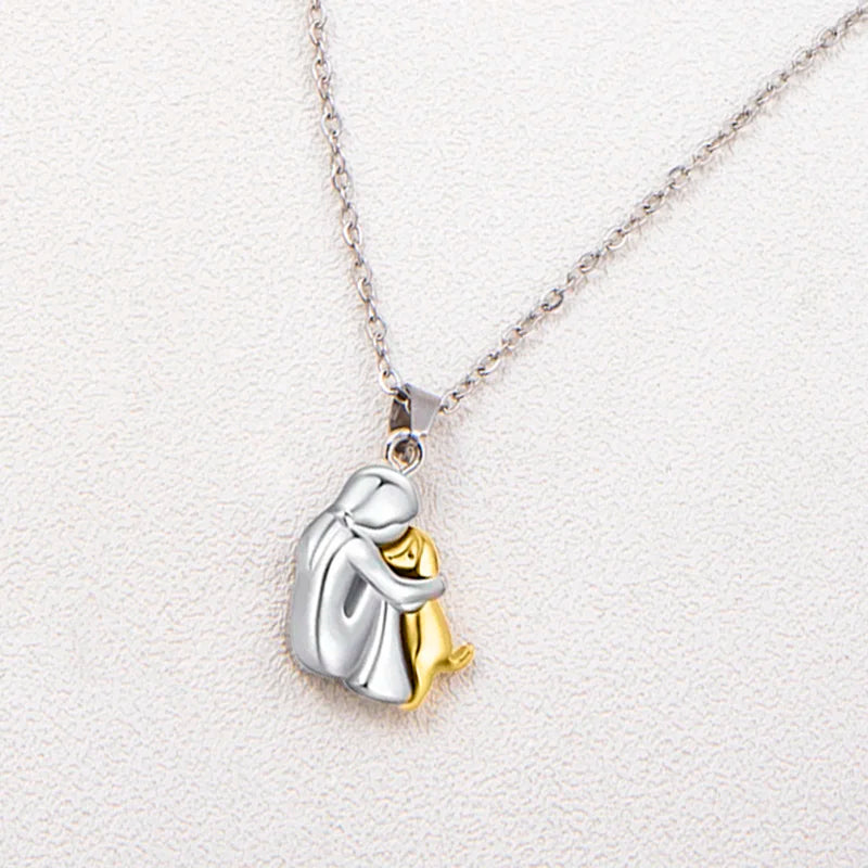 Pawfect Embrace Pendant Necklace