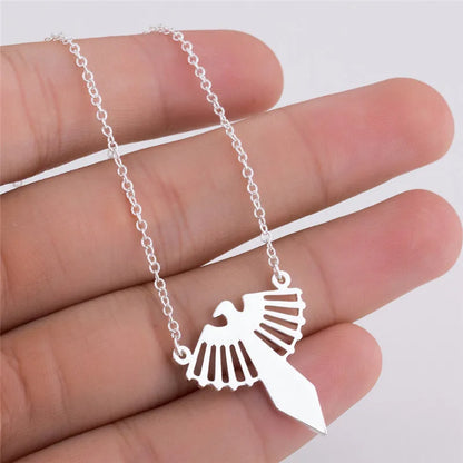 WildCharm Stainless Steel Animal Pendant Necklace