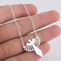 WildCharm Stainless Steel Animal Pendant Necklace