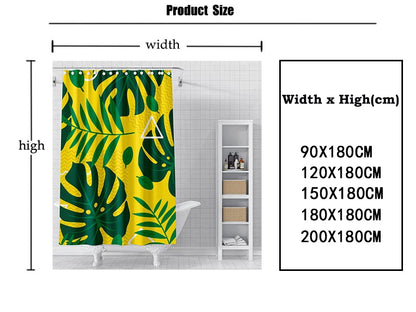 Feathered Florals Shower Curtain