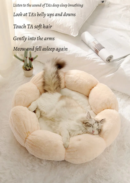 BloomNest Plush Pet Bed