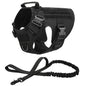 K9 Commando Tactical Dog Harness & Leash Set