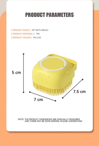 BubblyPaws Bath Brush