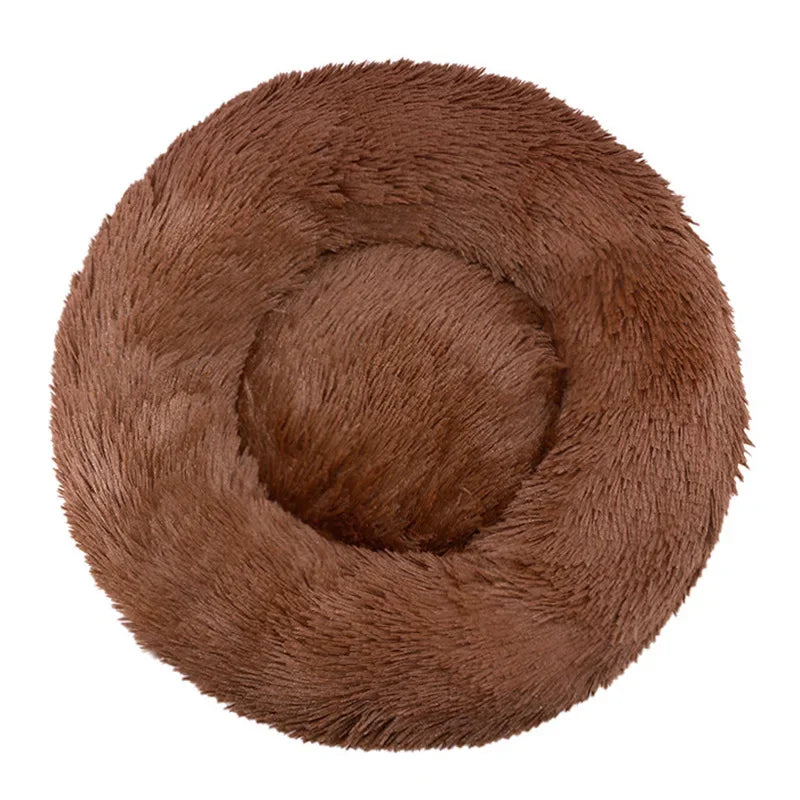 SnuggleNest Luxe Plush Pet Bed