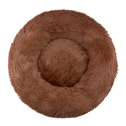 SnuggleNest Luxe Plush Pet Bed