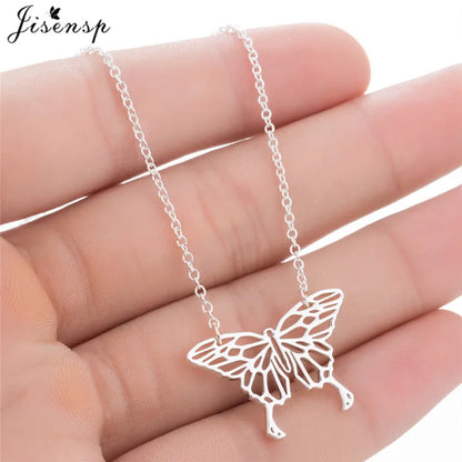 WildCharm Stainless Steel Animal Pendant Necklace