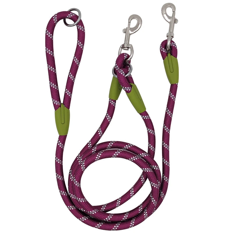 ZoomPup Reflective Hands-Free Dog Leash