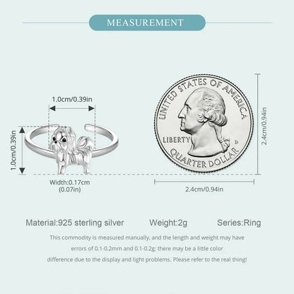 PawPromise 925 Sterling Silver Pet Ring
