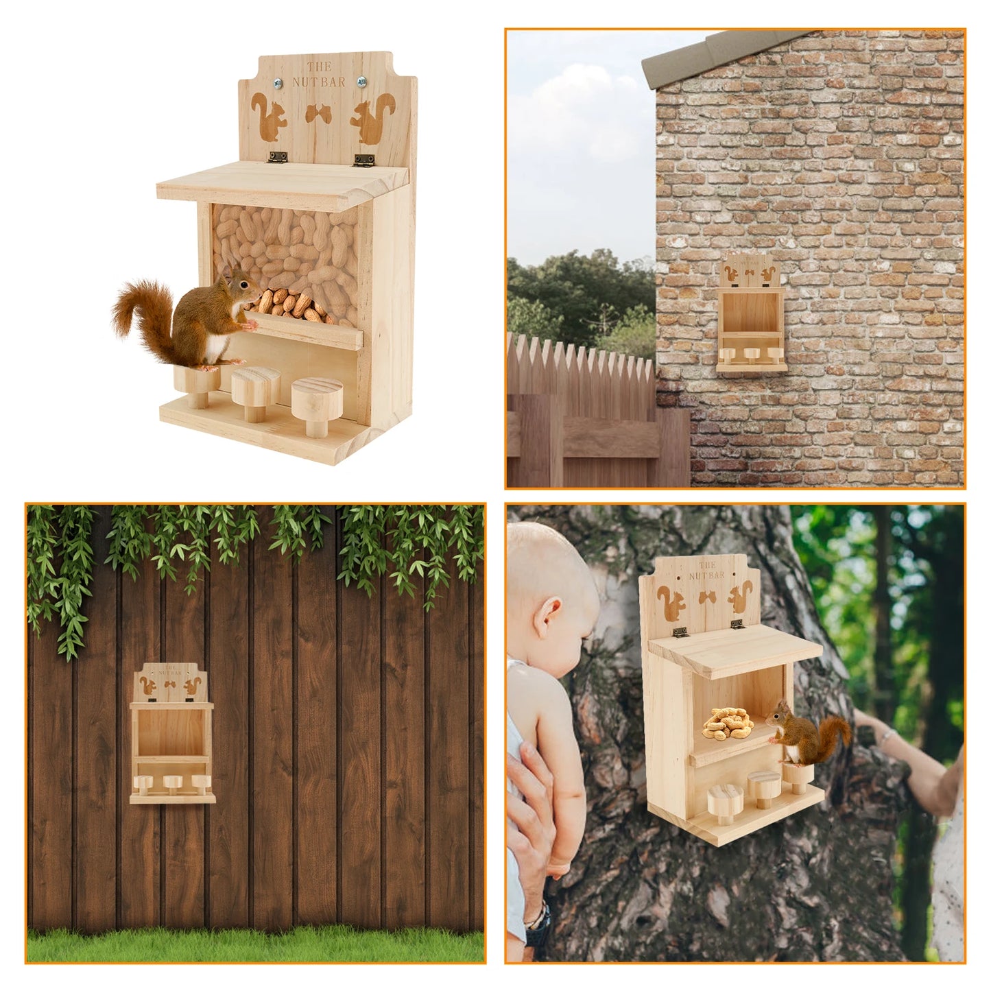 The Nut Nook: Deluxe Squirrel Diner