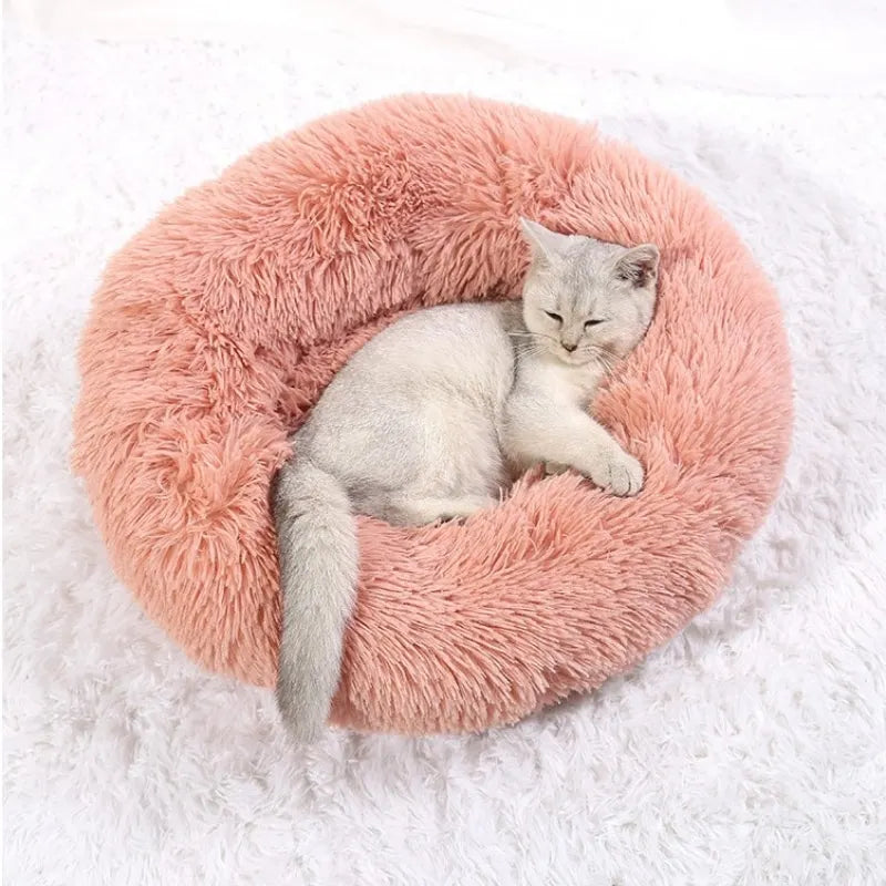 SnuggleNest Luxe Plush Pet Bed