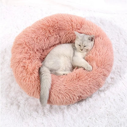 SnuggleNest Luxe Plush Pet Bed