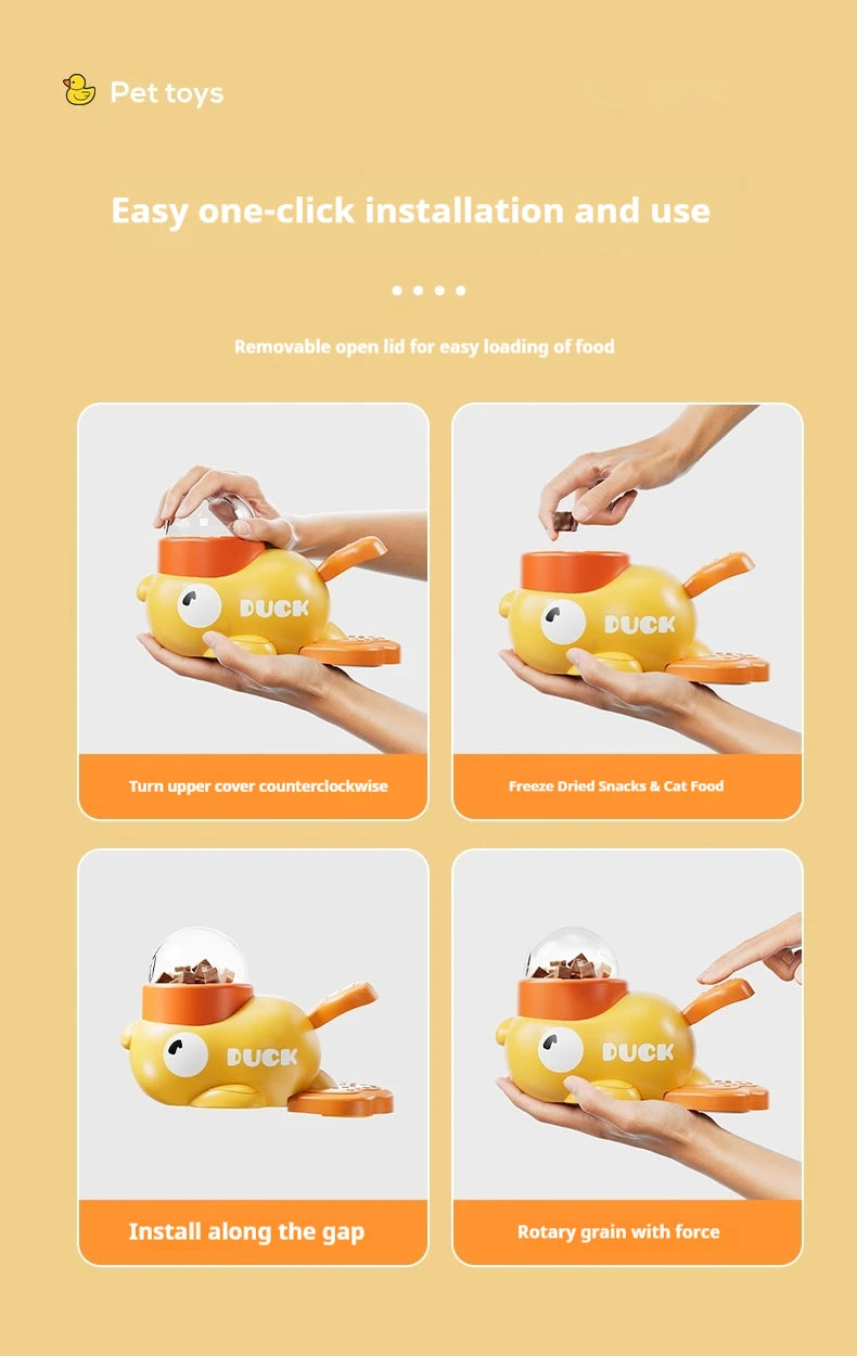 Quacky Snacky Puzzle Feeder