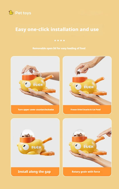Quacky Snacky Puzzle Feeder