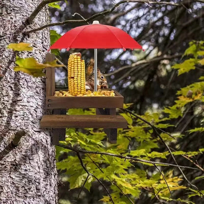 The Squirrel Snack Shack: Backyard Bistro Table